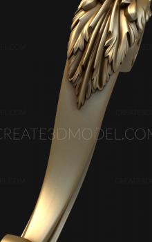 Legs (NJ_0339) 3D model for CNC machine